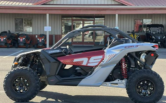 2024 Can-Am® Maverick X3 DS Turbo Fiery Red & Hyper Silver