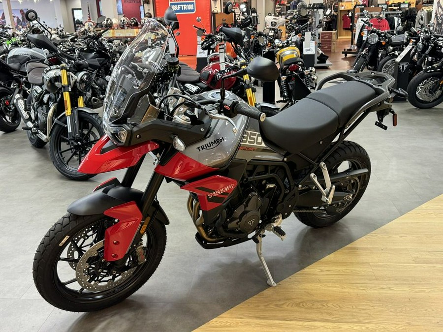 2024 Triumph Tiger 850 Sport Graphite/Diablo Red