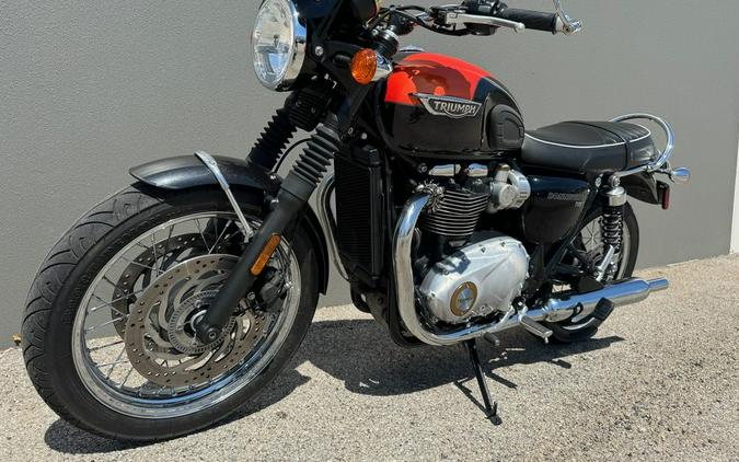 2020 Triumph Bonneville T120 Storm Grey/Baja Orange