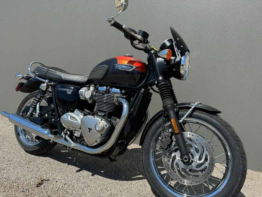 2020 Triumph Bonneville T120 Storm Grey/Baja Orange