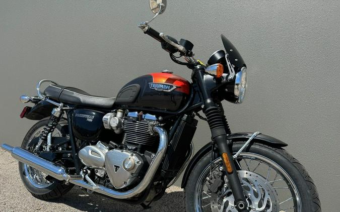 2020 Triumph Bonneville T120 Storm Grey/Baja Orange