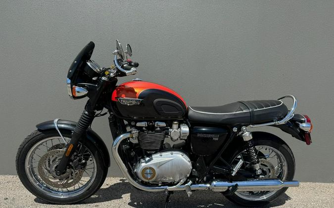 2020 Triumph Bonneville T120 Storm Grey/Baja Orange