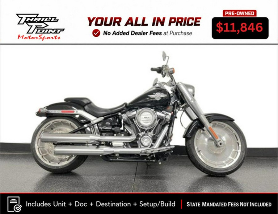 2019 Harley-Davidson Softail FLFB - Fat Boy