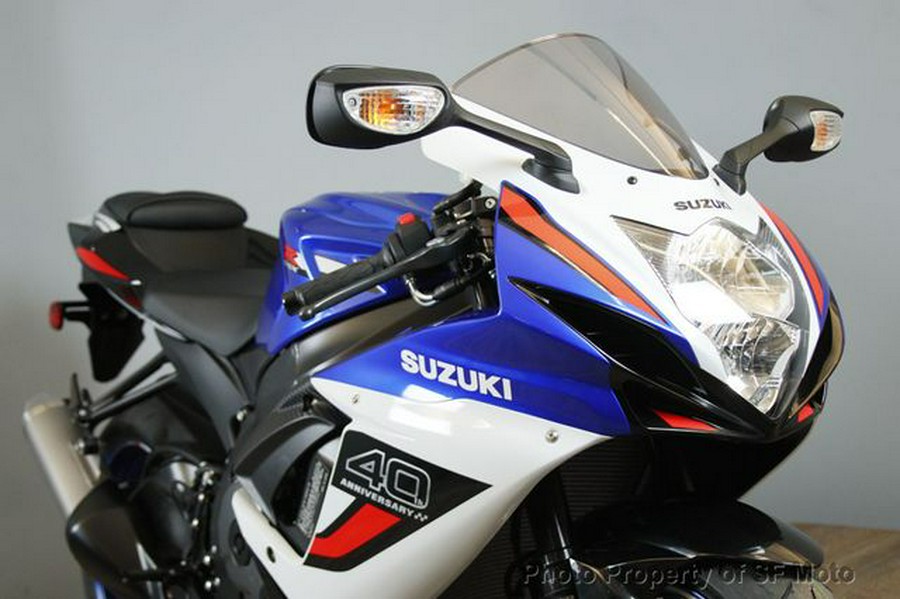 2026 Suzuki GSX-R600Z 40th Anniversary Edition