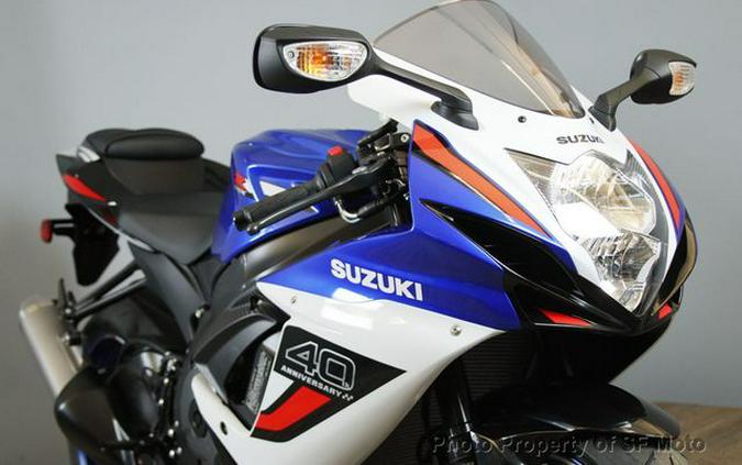 2026 Suzuki GSX-R600Z 40th Anniversary Edition