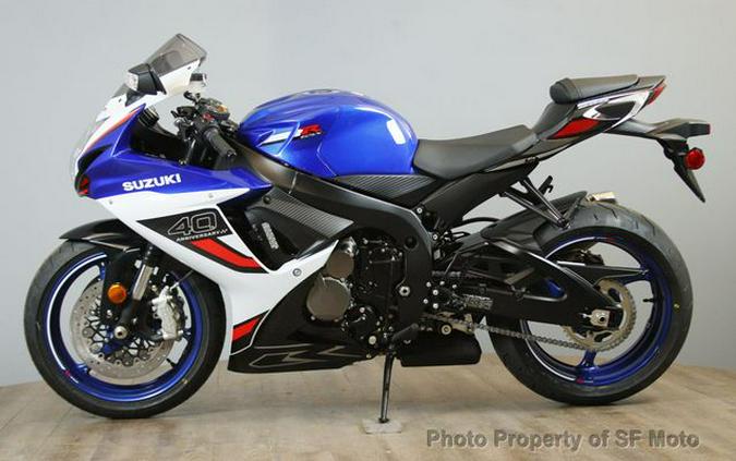 2026 Suzuki GSX-R600Z 40th Anniversary Edition