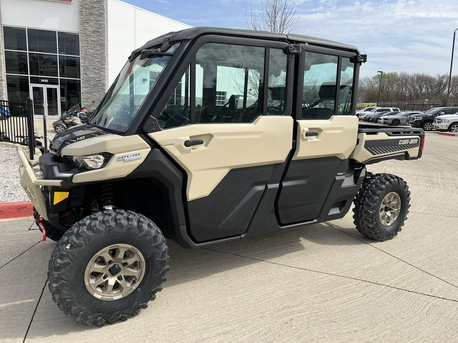 2023 Can-Am® Defender MAX Limited HD10 Desert Tan & Timeless Black