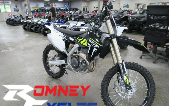 2024 Triumph TF 250-X Racing/Yellow/Black/White