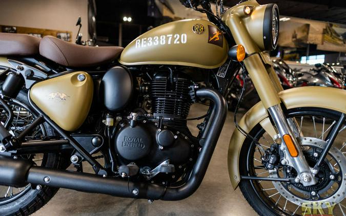 2023 Royal Enfield Classic 350 Signals Desert Sand