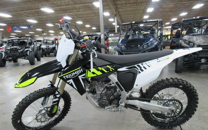 2024 Triumph TF 250-X Racing/Yellow/Black/White