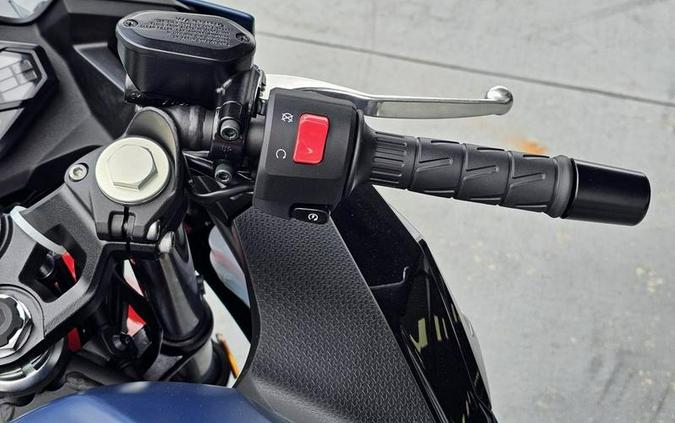 2026 Kawasaki Ninja® 500 ABS Metallic Matte Twilight Blue