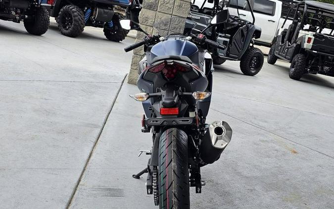 2026 Kawasaki Ninja® 500 ABS Metallic Matte Twilight Blue