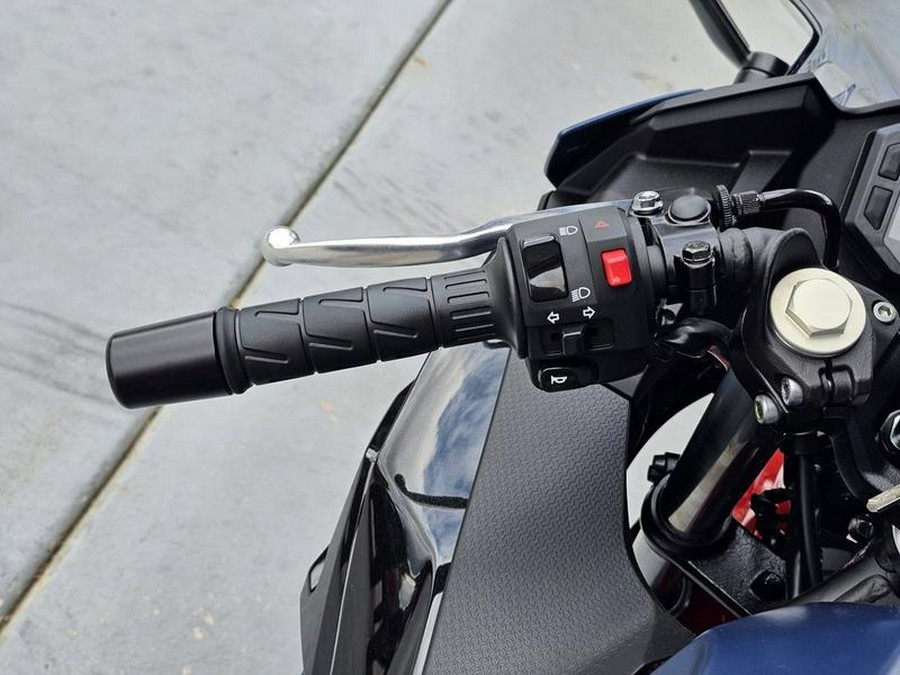 2026 Kawasaki Ninja® 500 ABS Metallic Matte Twilight Blue