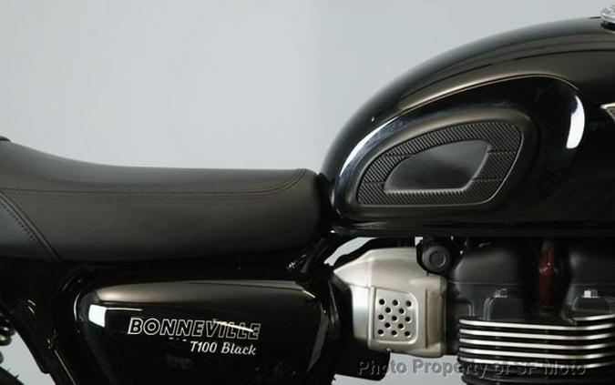 2018 Triumph Bonneville T100 BLACK