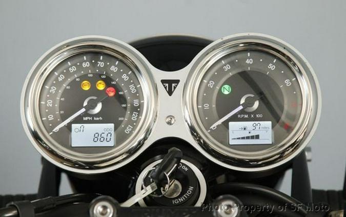 2018 Triumph Bonneville T100 BLACK