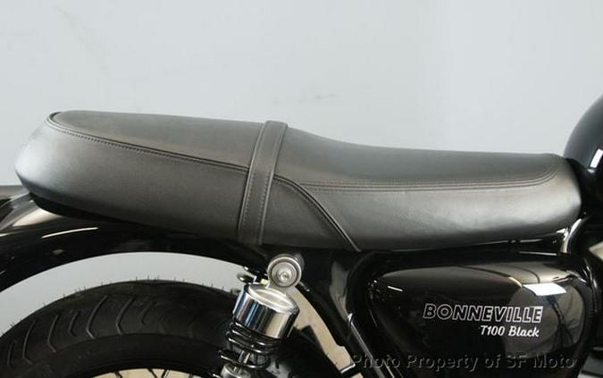 2018 Triumph Bonneville T100 BLACK