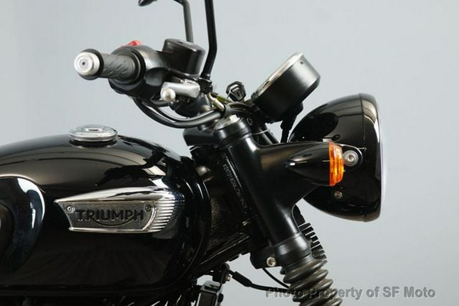 2018 Triumph Bonneville T100 BLACK