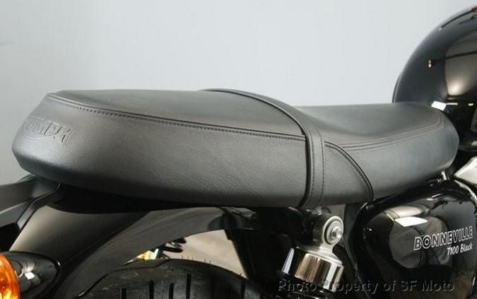 2018 Triumph Bonneville T100 BLACK