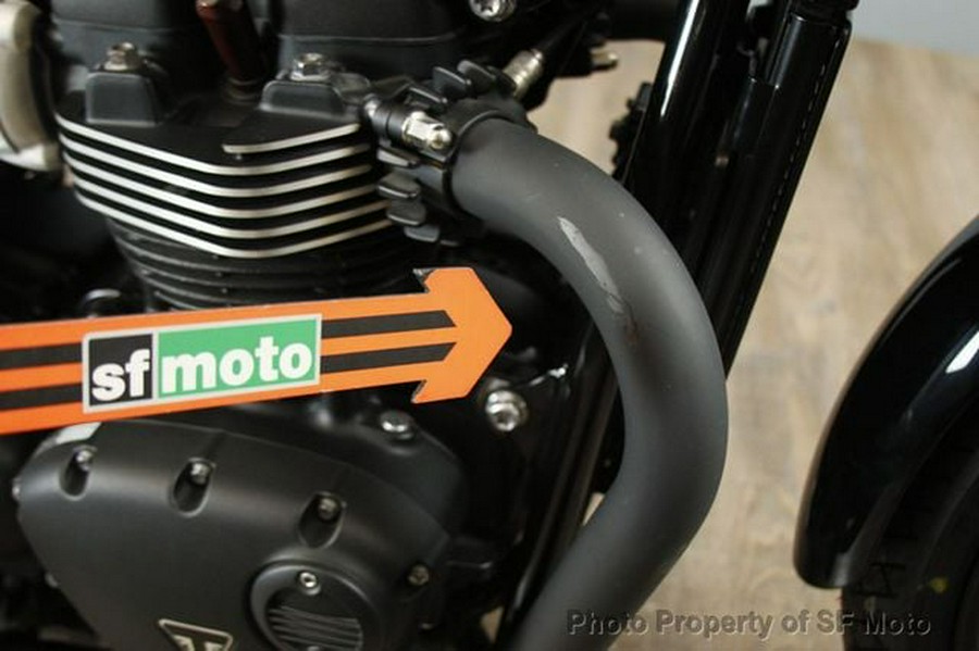 2018 Triumph Bonneville T100 BLACK