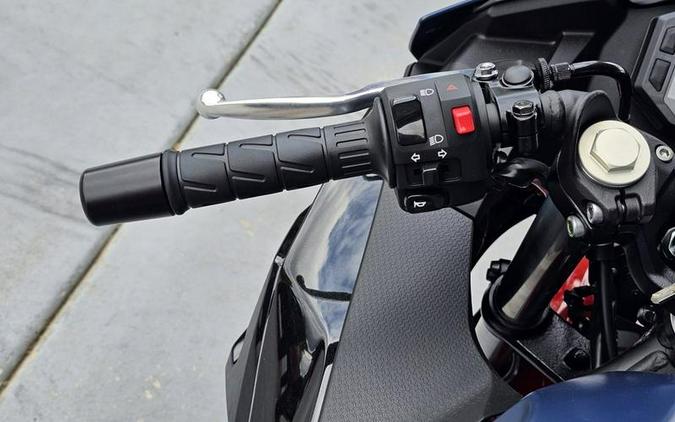 2026 Kawasaki Ninja® 500 ABS Metallic Matte Twilight Blue