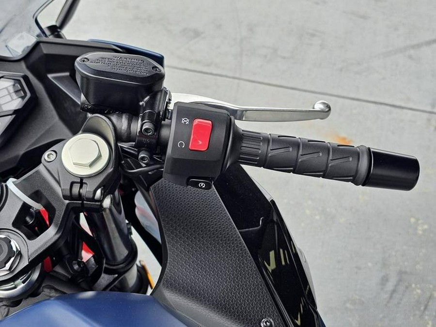 2026 Kawasaki Ninja® 500 ABS Metallic Matte Twilight Blue