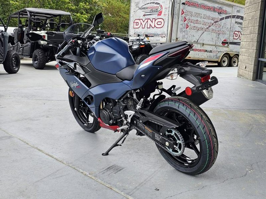 2026 Kawasaki Ninja® 500 ABS Metallic Matte Twilight Blue
