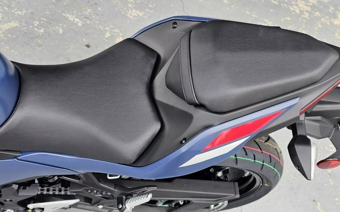 2026 Kawasaki Ninja® 500 ABS Metallic Matte Twilight Blue