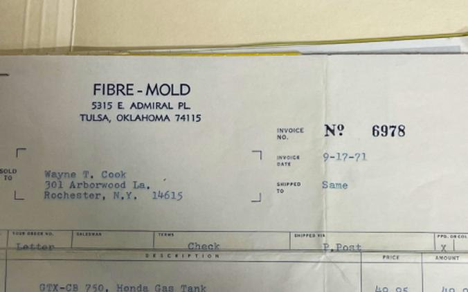 1971 Honda CB750 Four