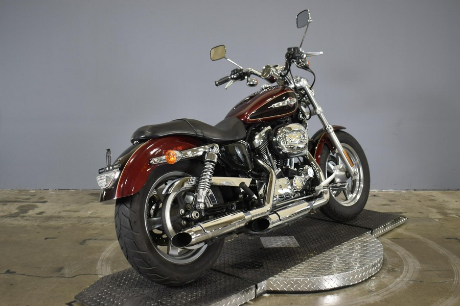 2015 Sportster 1200 Custom Hd1 Base mysterious red
