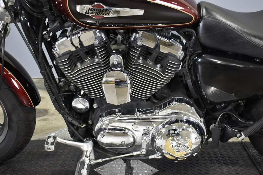 2015 Sportster 1200 Custom Hd1 Base mysterious red