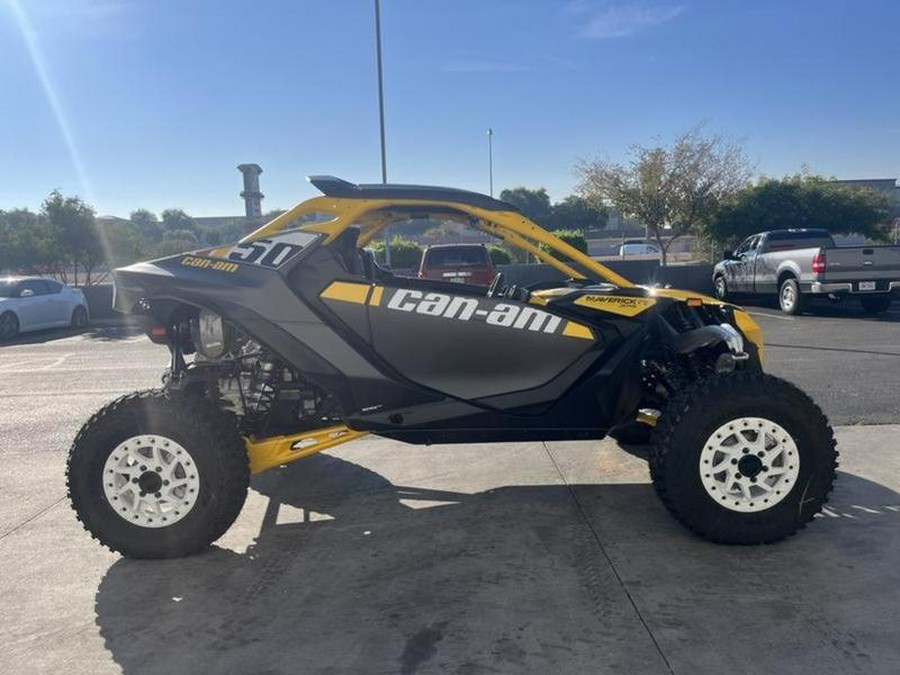 2024 Can-Am® Maverick R X RS with Smart-Shox Carbon Black & Neo Yellow