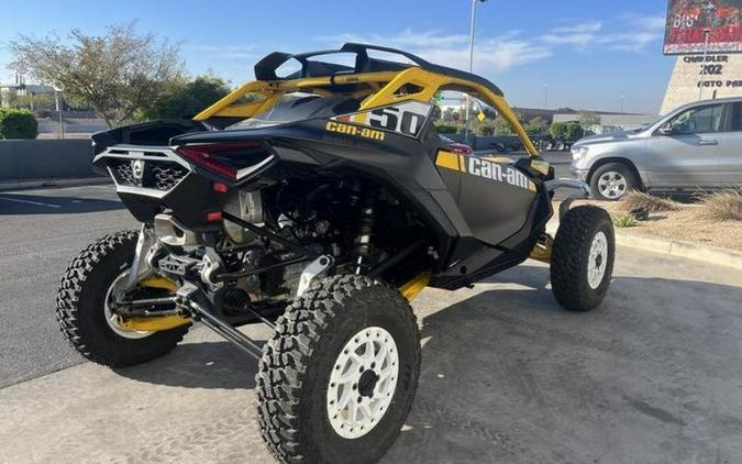 2024 Can-Am® Maverick R X RS with Smart-Shox Carbon Black & Neo Yellow