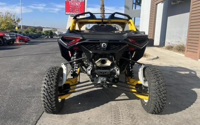 2024 Can-Am® Maverick R X RS with Smart-Shox Carbon Black & Neo Yellow