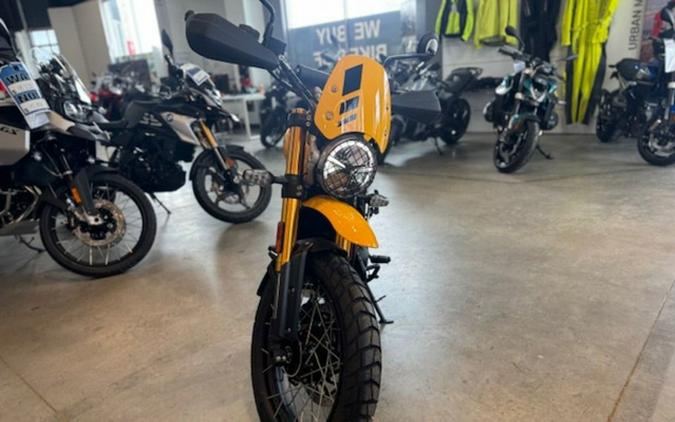 2026 Triumph Scrambler 400 XC Racing Yellow