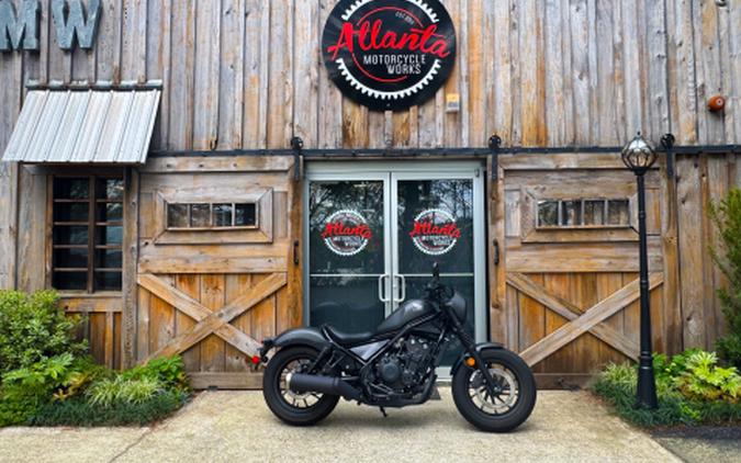 2021 Honda Rebel 500 ABS SE