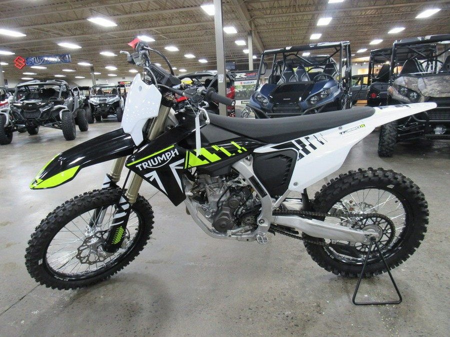 2024 Triumph TF 250-X Racing/Yellow/Black/White