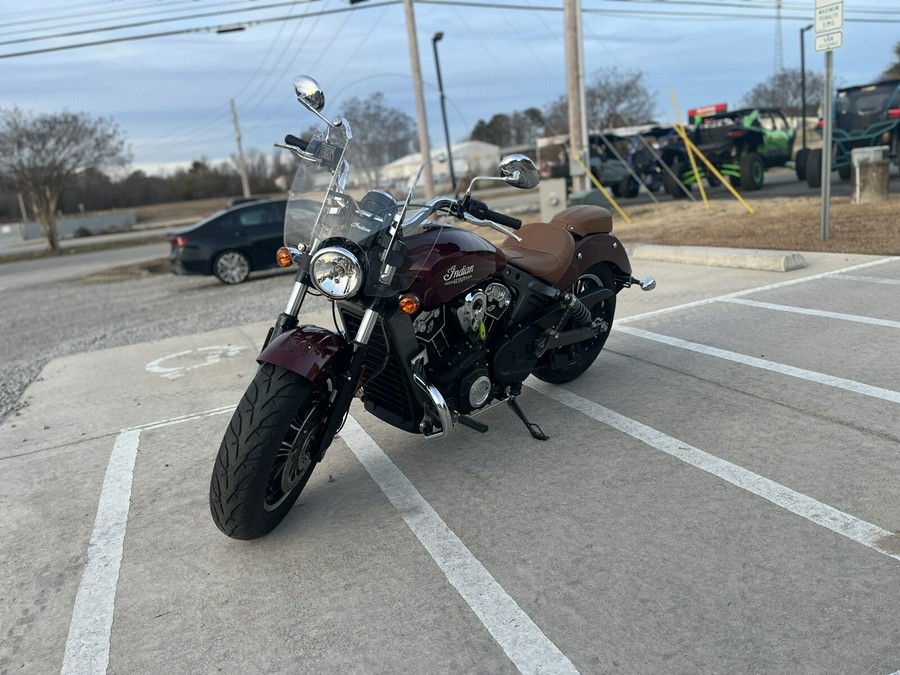 2018 INDIAN INDIAN SCOUT BURGUNDY METALLIC - 3133202