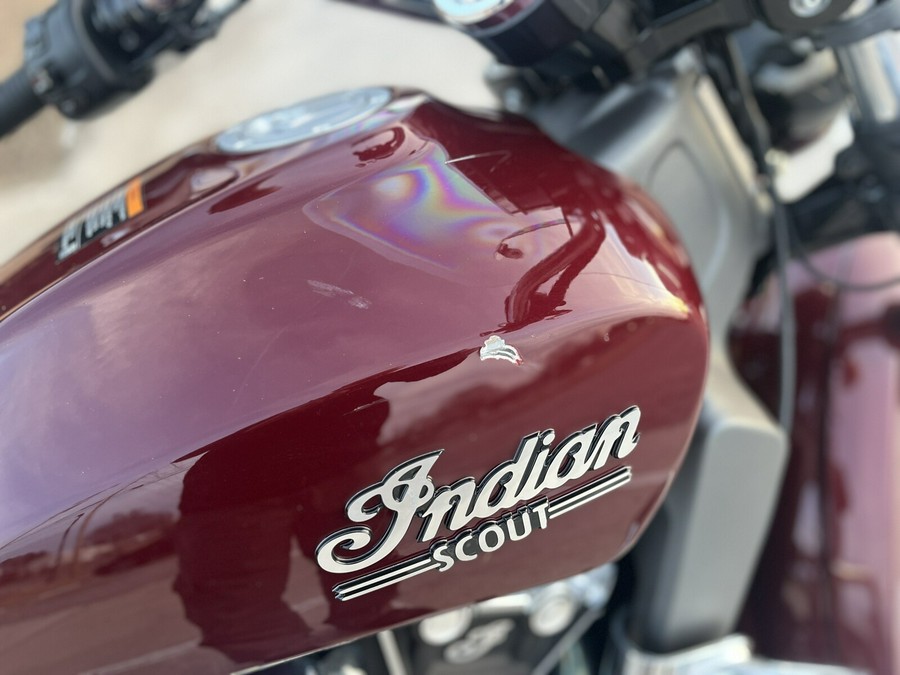 2018 INDIAN INDIAN SCOUT BURGUNDY METALLIC - 3133202