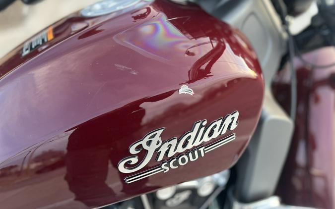 2018 INDIAN INDIAN SCOUT BURGUNDY METALLIC - 3133202