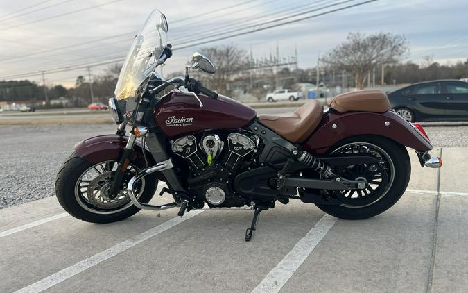 2018 INDIAN INDIAN SCOUT BURGUNDY METALLIC - 3133202