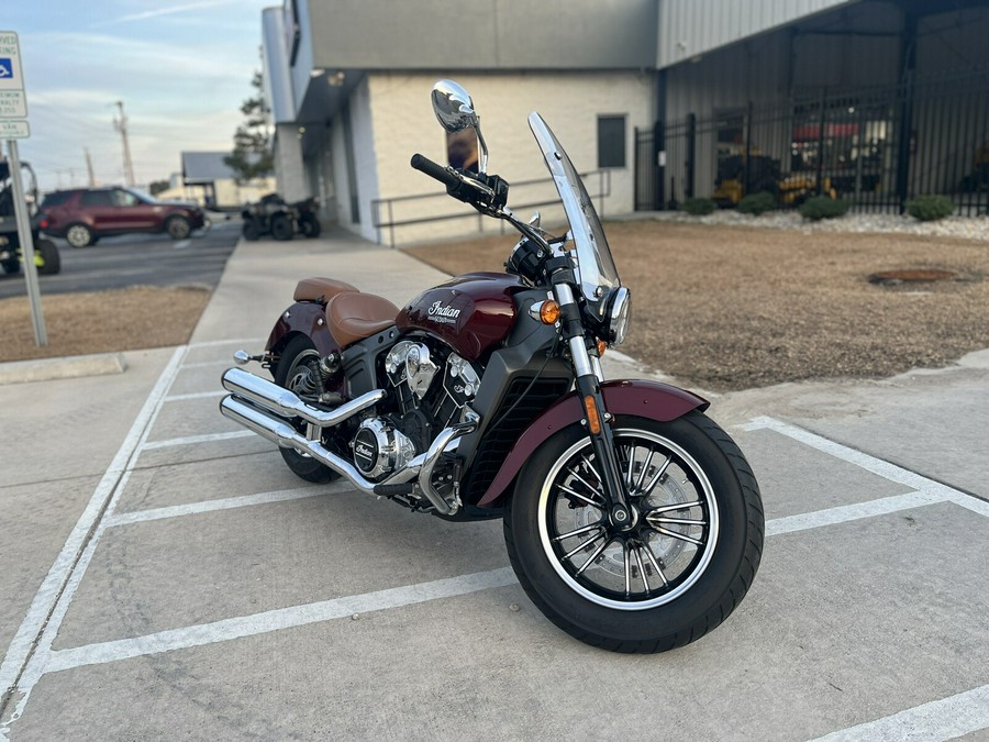 2018 INDIAN INDIAN SCOUT BURGUNDY METALLIC - 3133202