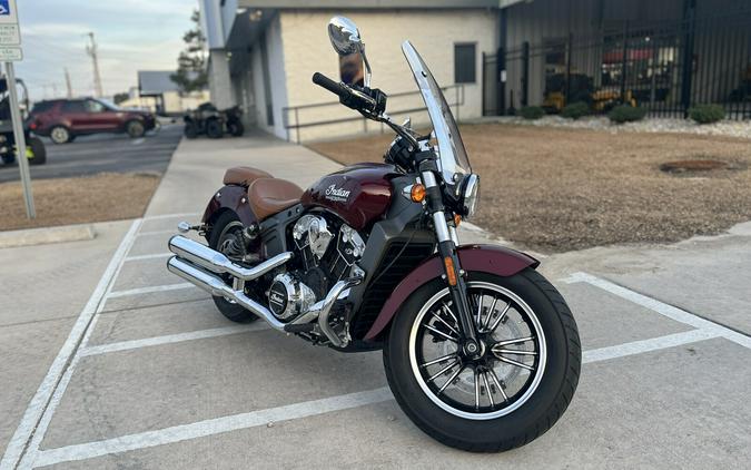 2018 INDIAN INDIAN SCOUT BURGUNDY METALLIC - 3133202