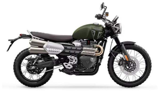 2026 Triumph Scrambler 1200 X Matte Khaki Green
