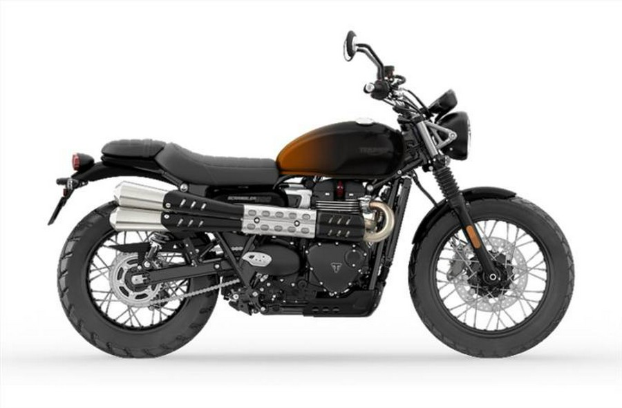 2024 Triumph SCRAMBLER 900 ORANGE STEALTH EDITION