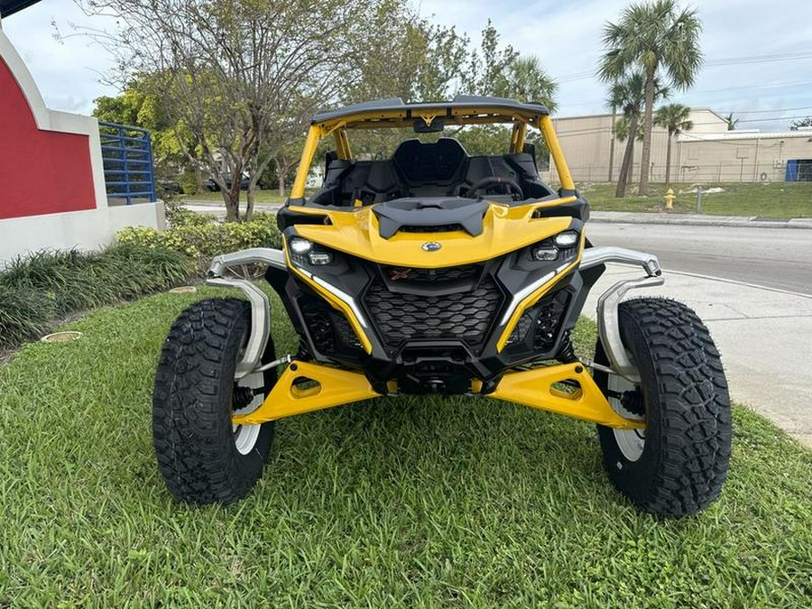 2024 Can-Am® Maverick R X RS with Smart-Shox Carbon Black & Neo Yellow