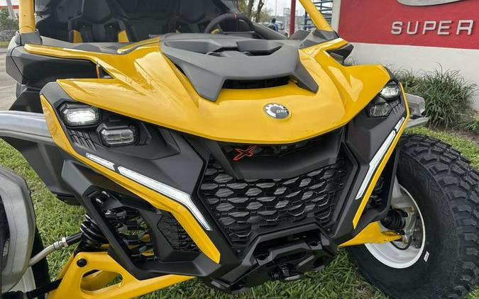 2024 Can-Am® Maverick R X RS with Smart-Shox Carbon Black & Neo Yellow