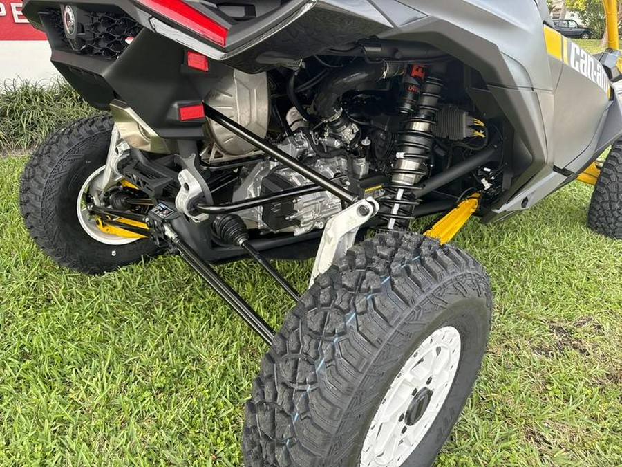 2024 Can-Am® Maverick R X RS with Smart-Shox Carbon Black & Neo Yellow