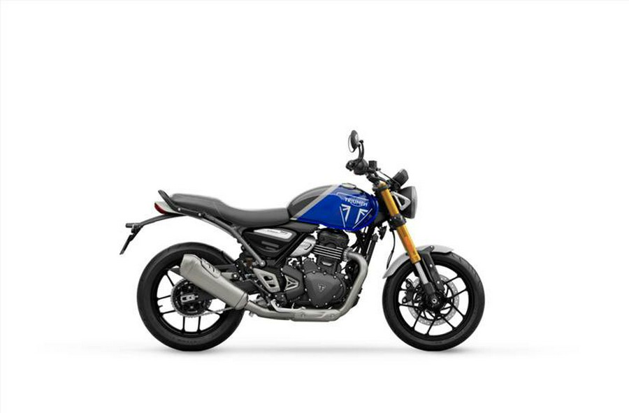 2024 Triumph Speed 400 - Caspian Blue / Storm Grey