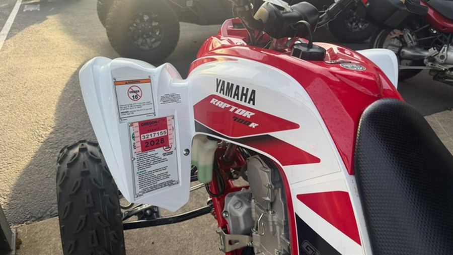 2026 Yamaha Raptor 700R SE