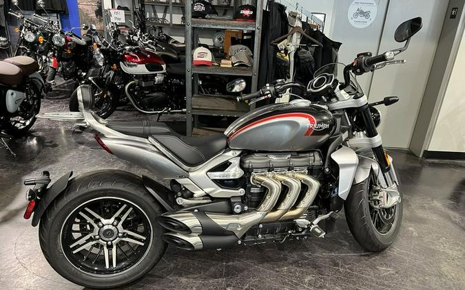 2022 Triumph Rocket 3 GT Silver Ice & Storm Grey